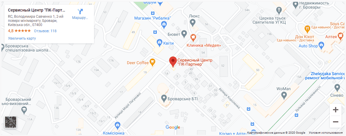googlemaps Мы на карте