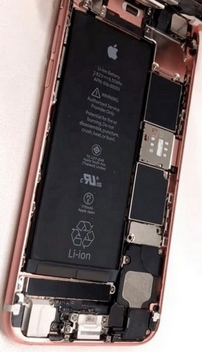 акб вертикально поменьше++ ремонт замена батареи iPhone 6s бровары
