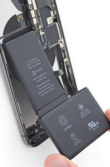 акбпоменьше замена батареи iPhone XS в броварах