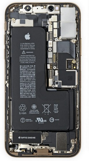 под крышкой поменьше ремонт iPhone XS в броварах