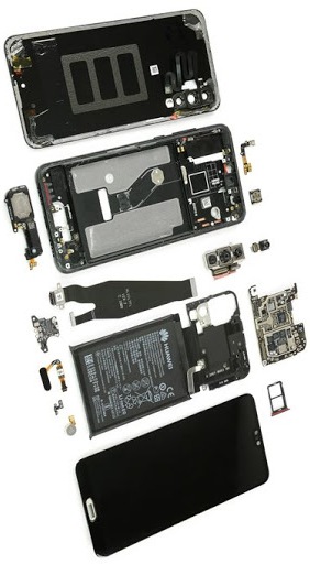 разобран заменить дисплей Huawei P Smart Z бровары